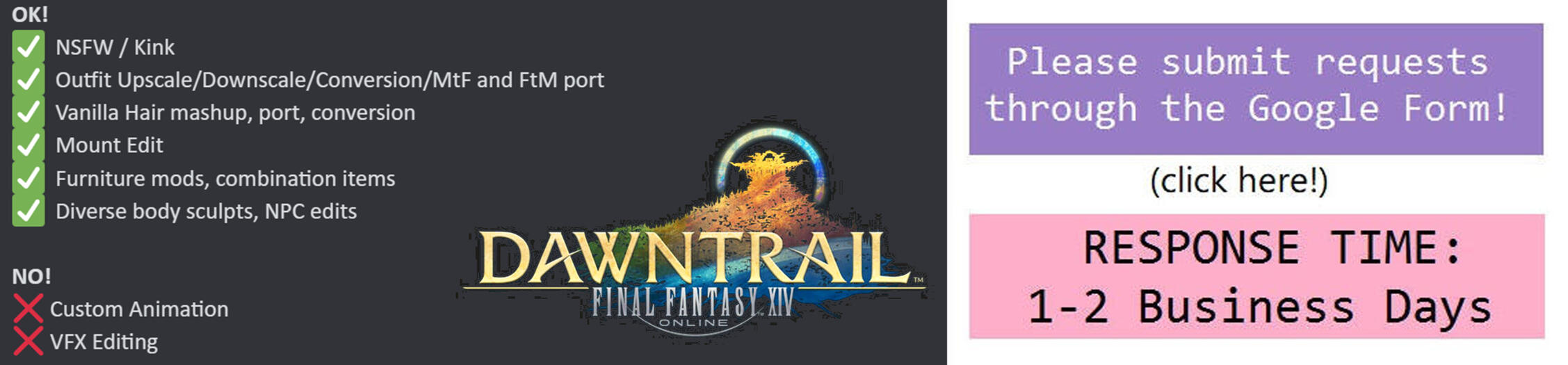 Thancred&#39;s Dos and Donts